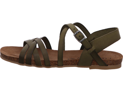 Cosmos-Cordes GmbH Damen Sandalette  in dunkelgrün