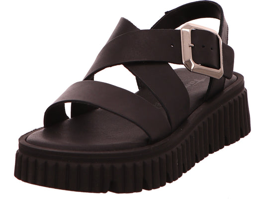 Tamaris Damen Sandalette  in schwarz