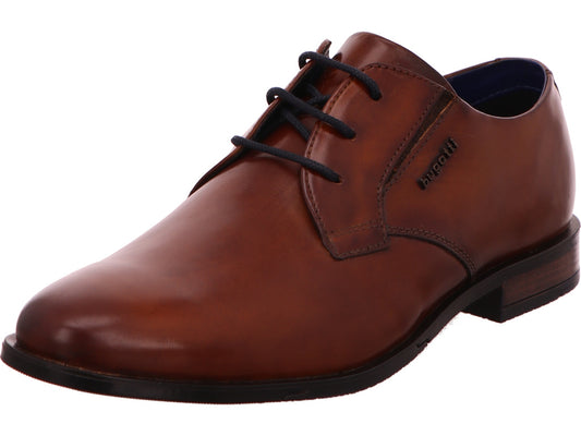 Bugatti Herren Schnürschuh Gapo in hellbraun
