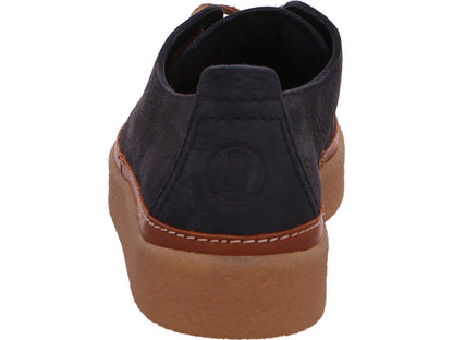 Lage herenschoen van Clarks in donkerblauw.