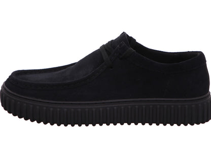 Clarks Herren Halbschuh Torhill Lo in schwarz