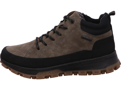 Rieker Herren Stiefel  in schwarz-bunt-kombiniert