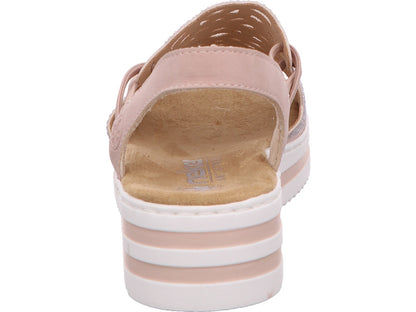 Rieker Damen Sandalette  in rose