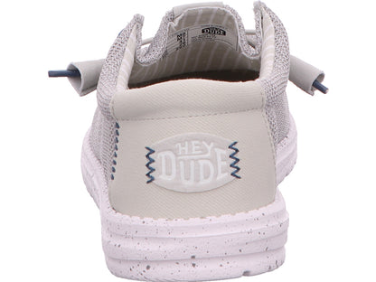 Hey Dude Herren Slipper Wally Stretch Sox in grau