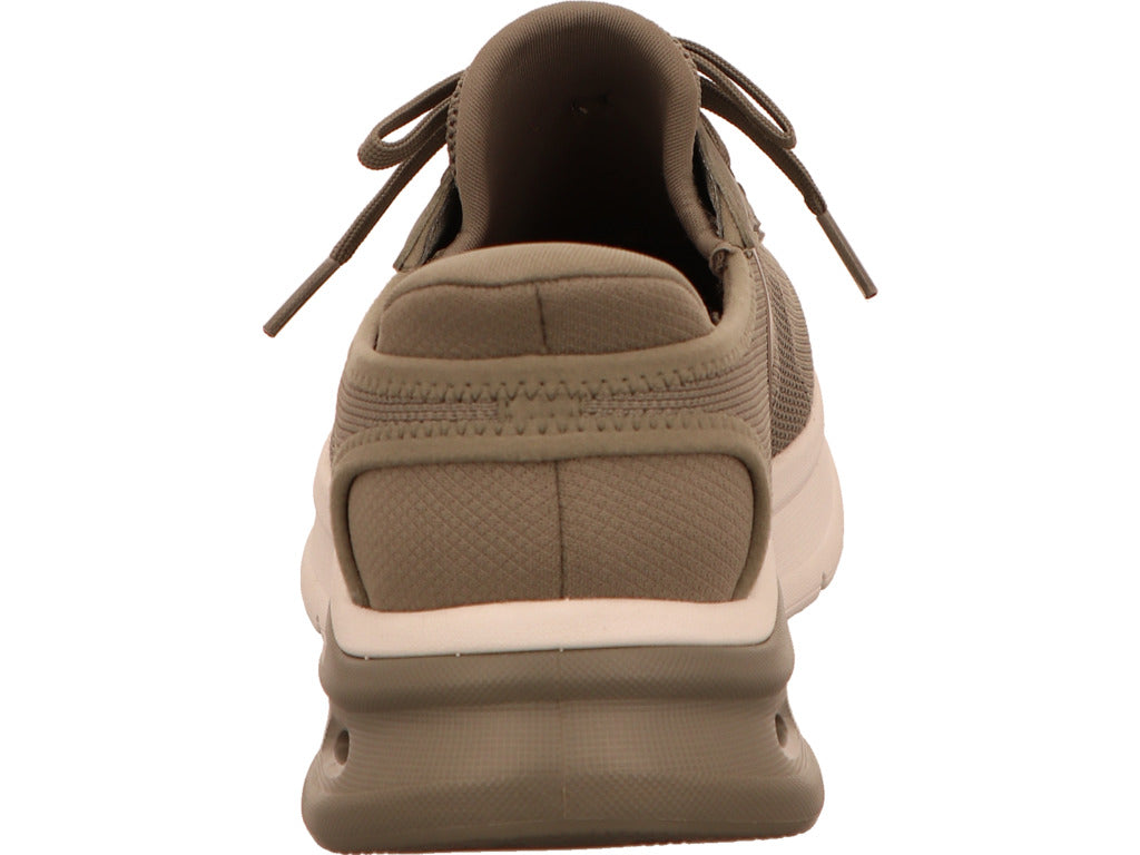 Skechers Herren Slipper Bobs Arc Waves 2.0 in oliv