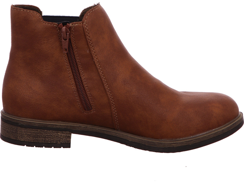 Rieker dameslaarzen in lichtbruin