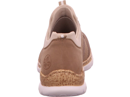 Rieker Damen Sneaker  in braun-bunt-kombiniert