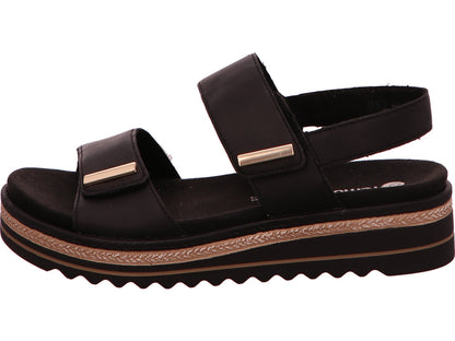 Remonte Damen Sandalette  in schwarz