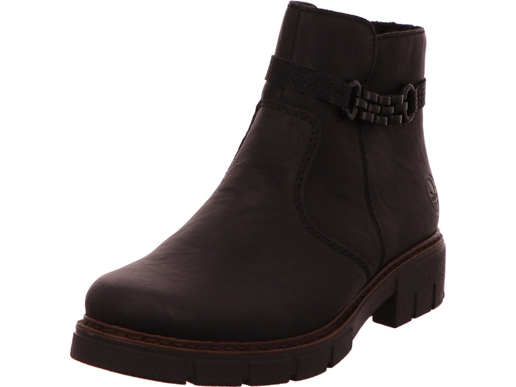 Rieker Damen Stiefel  in schwarz