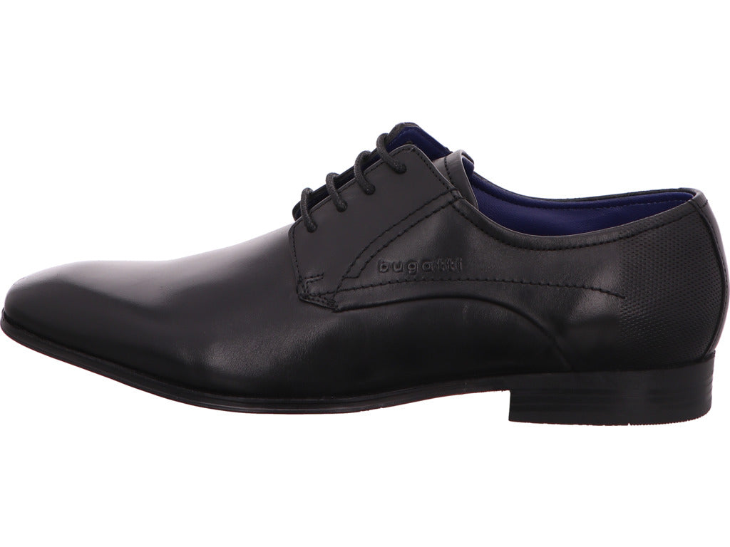 Bugatti herenschoen met veters in zwart