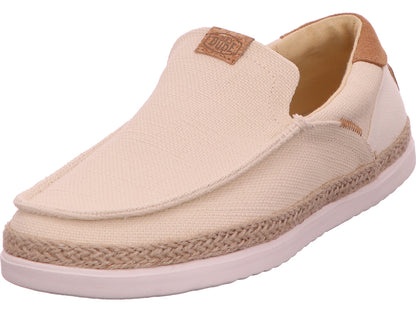 Hey Dude Herren Slipper Harbor Lo Loafer Espadrille in beige